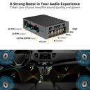 ATOTO AEC01 Car Amplifier 4 Channel 400 Watts Max Power 2/4 Ohm Stable Class A/B Only Compatible With Selected ATOTO Car Radio