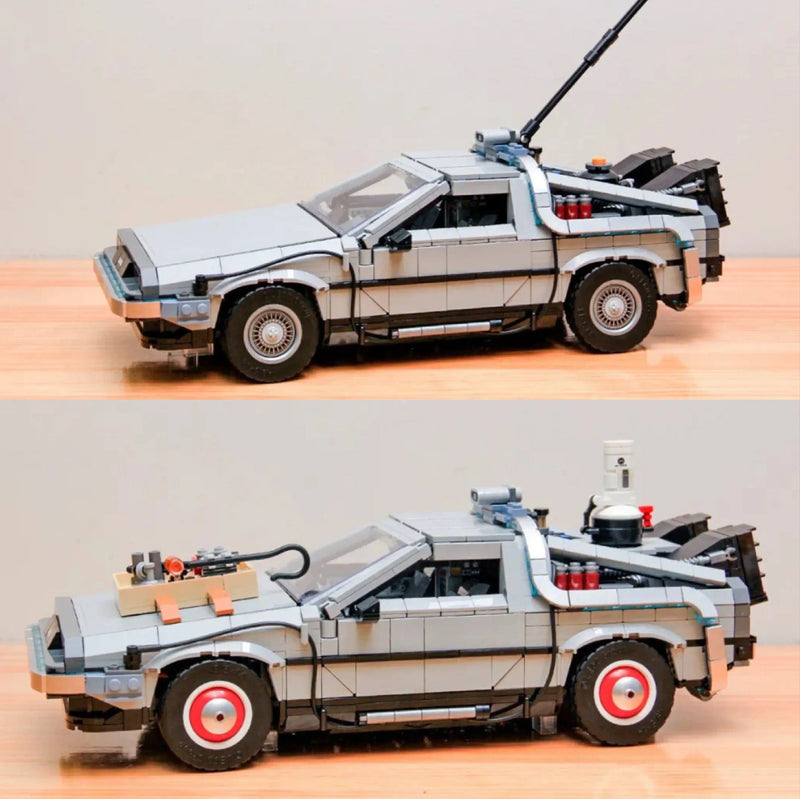 Miniso Disney Back to the Future Time Machine Compatible 10300 Building Blocks Technical Car Bricks Construct Toys For Children