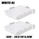 Hidden Drawer Organizer Self-Adhesive Desktop Small Drawer Cabinet Under Table Hidden Drawer Office Home Storage Tools