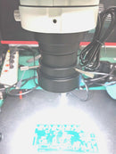 10W 96 LED Ring Light Illuminator Adjustable Lamp for Industry Stereo Camera Microscope Barlow Lens White Red Yellow Blue Green