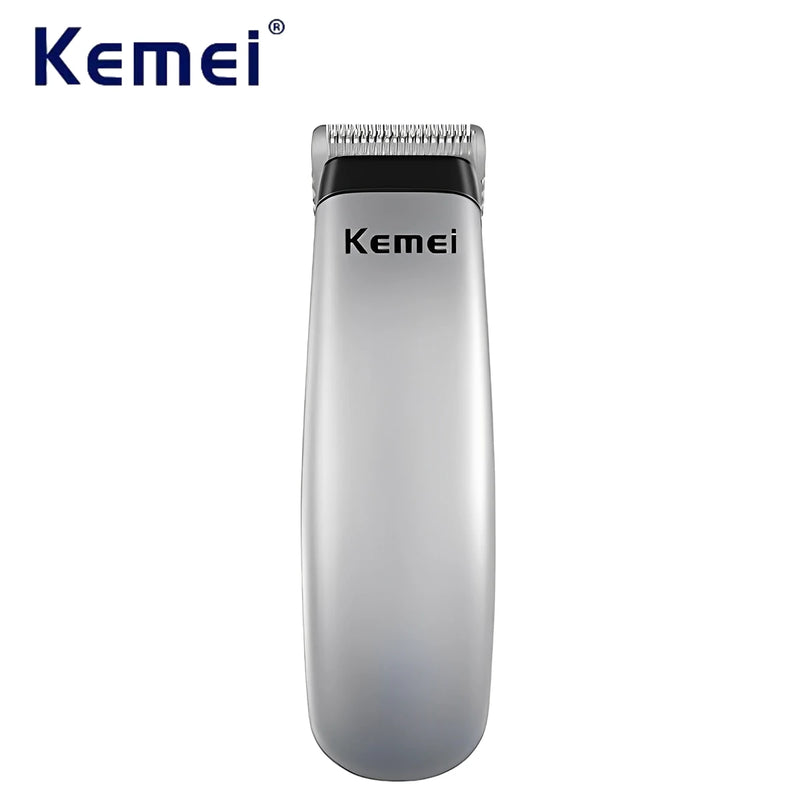 Kemei Mini Hair Trimmer Portable Hair Clipper Barber Hair Cutting Machine Replaceable Battery Trimmer Machine for Men KM-666