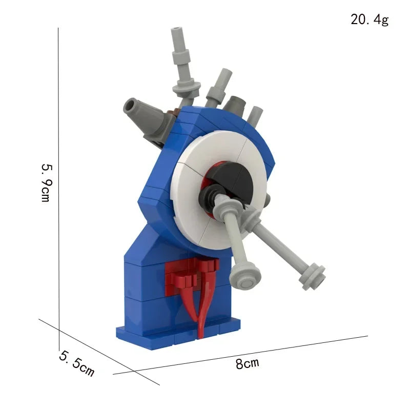 Sprunki Blocks Toys Sprunki Incredibox Building Blocks Model Children's Educational Oren Wenda Building Block Toys for Kids Gift