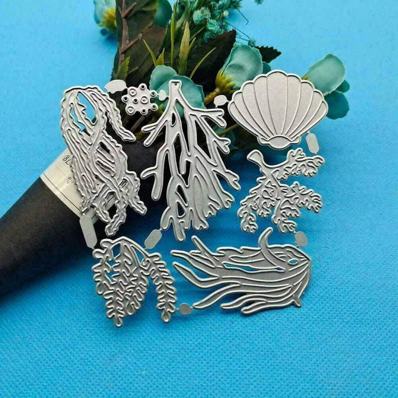 Metal Cutting Dies Stencil Embossing DIY Craft Cards Stamps and Dies 2021 Crafts Dies Scrapbooking Halloween Dies Sea World