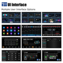 ESSGOO 7"/9"/10“ 2 DIN Android 14 4+64G Car Stereo Carplay Android Auto GPS Navi Bluetooth FM RDS Radio WIFI Touchscreen ChatGPT