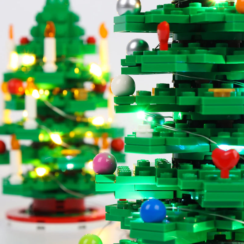 EASYLITE LED Light Kit For Christmas Tree Brick 40573 Building Blocks Set Bricks Toys For DIY No Model