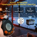 TB10pro 8KW 12/24/220V Diesel Auxiliary Heater with CO Alarm Portable plateau Night Heater for Car RV Camper Tent Home Garage