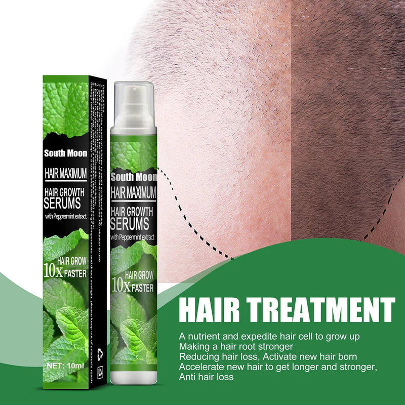 3/1pcs Hair Growth Products Fast Growing Hair Spray Herbal Essence Hair Loss Spray Beauty Hair & Scalp Treatment Dropshipping