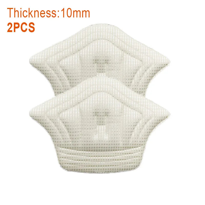 2pcs Insoles Heel Pads Adjustable Size Sport Shoes Back Sticker Antiwear Feet Pad Cushion Insole Heel