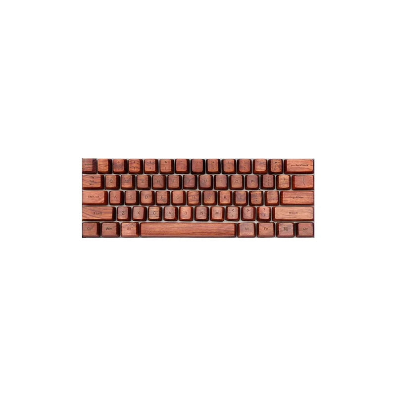 KPREPUBLIC LOOP 104 Wooden Keycaps Wood Keycap Walnut Rosewood Beech for GH60 Poker 60 87 tkl 104 ansi 108 XD87 BM80