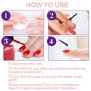 Tinovo Uno Pink Nail Strengthener Calcium Wheat Protein Nail Hardener Maximum Proection Polish for Nails Growth Repair Products