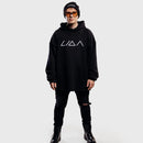Harajuku Oversized Streetwear Pullover Men's Hoodies LIDA Graphic Print Hooded Sweatshirt Hip Hop Aesthetic Korean Tops Goth Y2k