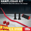 Handlebar Hand Fat Handle Bar 11/8" 28MM CNC For KTM YAMAHA HONDA SUZUKI KAWASAKI Kayo CRF EXC Motorcycle Electric Dirt Bike