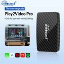 OTTOCAST Play2Video Pro Wireless Android Auto CarPlay Adapter USB Multimedia Video for Youtube Car Accessories for VW Benz Audi