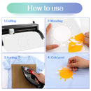 HTVRONT 8/14pcs 12X3ft Multi-Color PU Heat Transfer Vinyl Roll for Cricut T-shirt Printing DIY Iron on HTV Film Christmas Gift