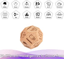 Dice for Her Him Couples Gift Food  Movie Activity Decision Dice Games Christmas Birthday Valentines Day Gifts for Wife Husband