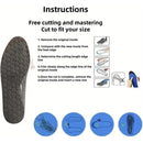 1 Pair Foot Acupressures Insoles Men Women Foot Massage Sport Insoles Magnetic Therapy Insoles for Relieve Fatigue Foot Training