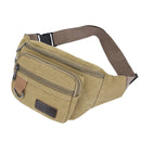 Men's Waist Bag Fashionable Casual Large Capacity Phone Wallet Sports Tourism Cycling Multi-functional Male's Shoulder Bags