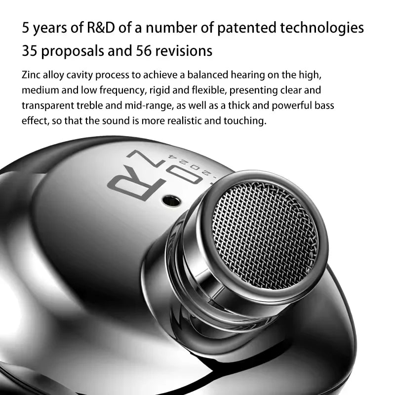 BLON BL03 II 10mm Dual-Chamber Dynamic Driver IEM Hifi Music Earphones with 0.78mm 2-Pin Detachable Cable Compatibility