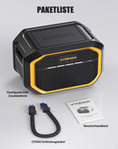 VTOMAN FlashSpeed1500 Extra Battery 1548Wh for VTOMAN FlashSpeed1000/FlashSpeed1500 Power station with1500W(3000W Peak)