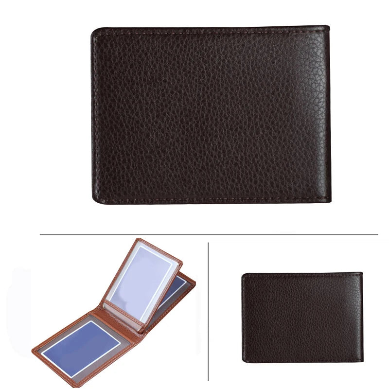 Driver License Holder Pu Leather Cover for Car Driving Documents Business ID Pass Certificate Folder Wallet Black Red Card Bags