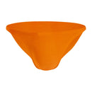 11  SolidColor Male's Briefs Bikini Style Cotton Pit Cloth Single Layer Crotch Simple Men's Underwear (Thong)