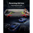 WOLFBOX G930 10 Inch Wifi Dash Camera 4K Car DVR FOV 140 Mirror Camera Dash Cam Car 24H Parking View Touch Screen Video Recorder