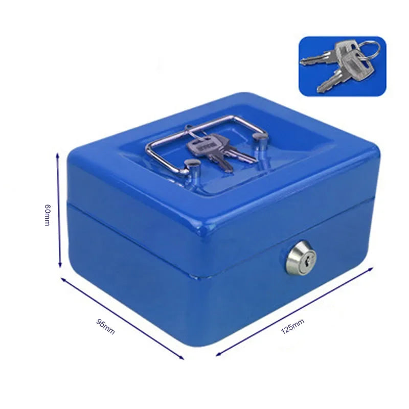 Protable Key Safe Box Key Locker Safe Home Shop Steel Safe Money Box Security Cash box Storage Hidden Coin Money Jewellery