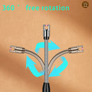 New electronic pulse igniter portable 360 ° curved hose candle aromatherapy special lighter for household kitchens