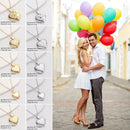 DIY Necklace Photo Picture Locket Necklace New Valentine's Day Openable Floral Heart Necklace Heart Locket Necklace