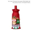 Christmas Wine Bottle Cover Merry Christmas Decorations For Home Christmas Ornament Xmas Table Decor New Year 2025 Navidad Gift