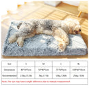 Ultra Plush Deluxe Orthopedic Foam Dog Bed Rectangular Cat Dog Mats / Removable Cover Pet Mattress Cushion for Small Large Dogs