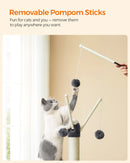 FEANDREA Cat Tree, Cat Tower for Indoor Cats, Kittens