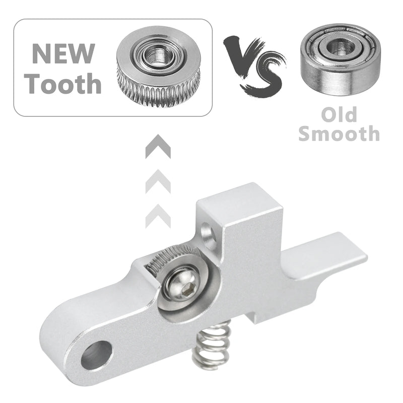 Upgraded Titan Aero Metal Extruder Idler Arm CNC Gear with 66 Teeth 1.75mm Prusa i3 Sidewinder X1 X2 Genius Extruder Parts