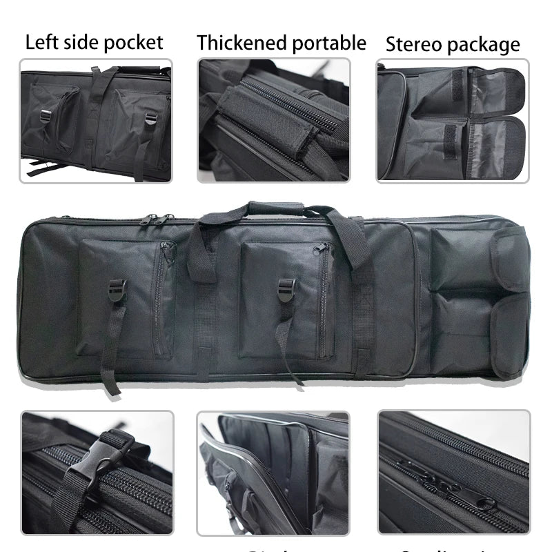 81/94/115CM Outdoor Tactical Heavy Gun Bag Case Hunting Sniper Rifle Bag Military Accessories Carry Gun Protection Backpack