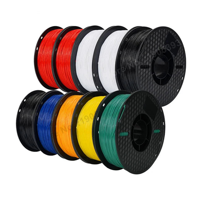KINGROON Flexible TPU Filament 1.75mm, 5KG 10KG 3D Printing TPU Filament For 3D Printer, Soft 3D Plastic Material Non-Toxic