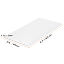 SucceBuy Polycarbonate Greenhouse Panels Roof Panels Sheets, Waterproof UV Protected Corrugated Resistance for Greenhouse/Garden