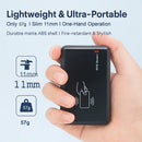 Yanpodo 860Mhz~960Mhz Plug and Play UHF RFID Reader OTG HID Keyboard USB RFID Writer for Windows Android IOS Emulation Reading