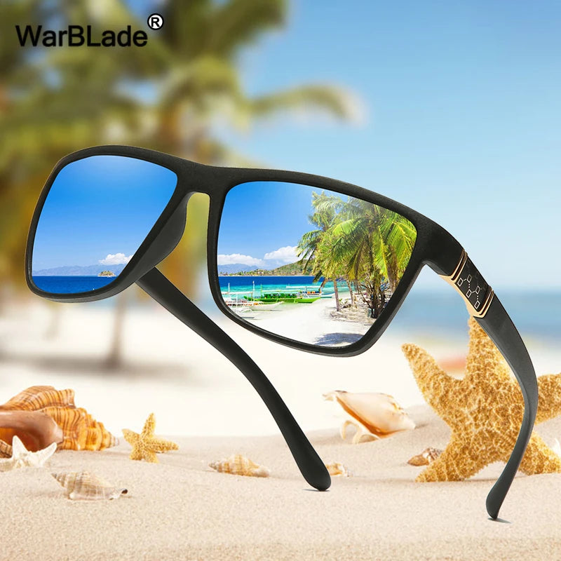 WarBLade Flexible Polarized Sunglasses Men Women Fishing Photochromic Sun Glasses Anti-Glare Driving Night Vision Glasses UV400