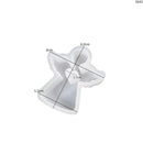 Cute Rabbit Candle Silicone Mold Gypsum Car Mounted Incense Expanding Gypsum Soap Mold Easter Bunny Aromatherapy Candle Mold