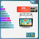 Android Car Radio for Peugeot 307 307CC 307SW 2002-2013 Stereo Multimedia Player GPS 2DIN Carplay Som Automotivo 9inch Screen