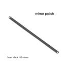 10pcs Stainless Steel Straight Cuff Bangle Blank Plain Rod Bracelet Diy Laser Engraving Bracelet Jewelry Charms Accessories