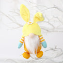 Easter Standing Bunny Gnome Faceless doll Easter Desktop Decoration Rabbit Plush Dwarf toy Home Ornament happy easter party gift