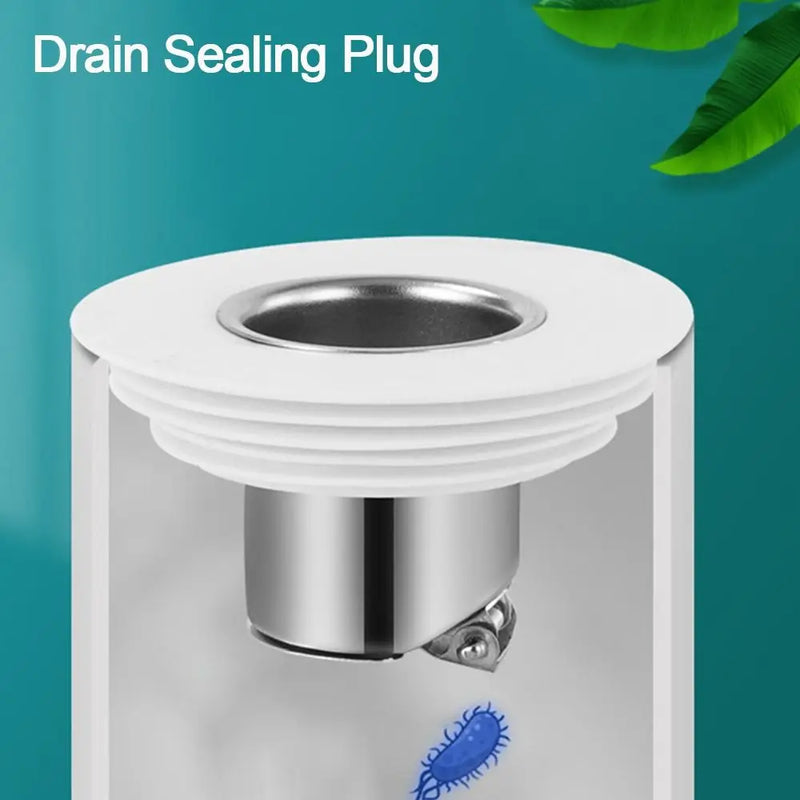 Insect Prevention Sewer Seal Stopper Anti-odor Water Pipe Plug Floor Drain One Way Valve Shower Drainer Bathroom Hardware