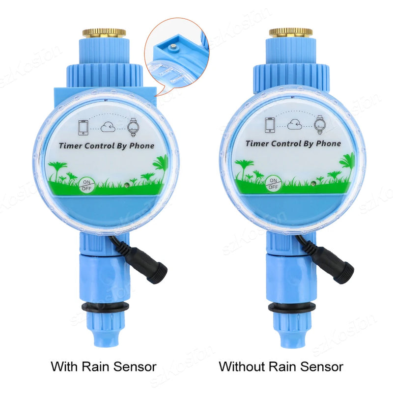 Tuya Smart Home Garden Automatic Watering Sprinkler Irrigation System Smart Faucet Water Valve Controller for Alexa Google