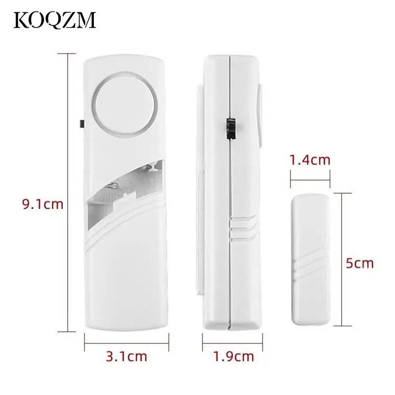 Independent Door Sensor Burglar Alarm Open Closed Magnetic Gap Window Alarm Detector Security Protection Wireless Alarm System