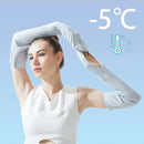 Sun Protection Ice Sleeve Gloves UV Protection Women Summer Driving Cycling Arm Sleeves Adjustable Cuffs Loose