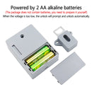 Smart electronic lock mobile NFC induction door lock IC card invisible drawer lock cabinet door lock cabling free