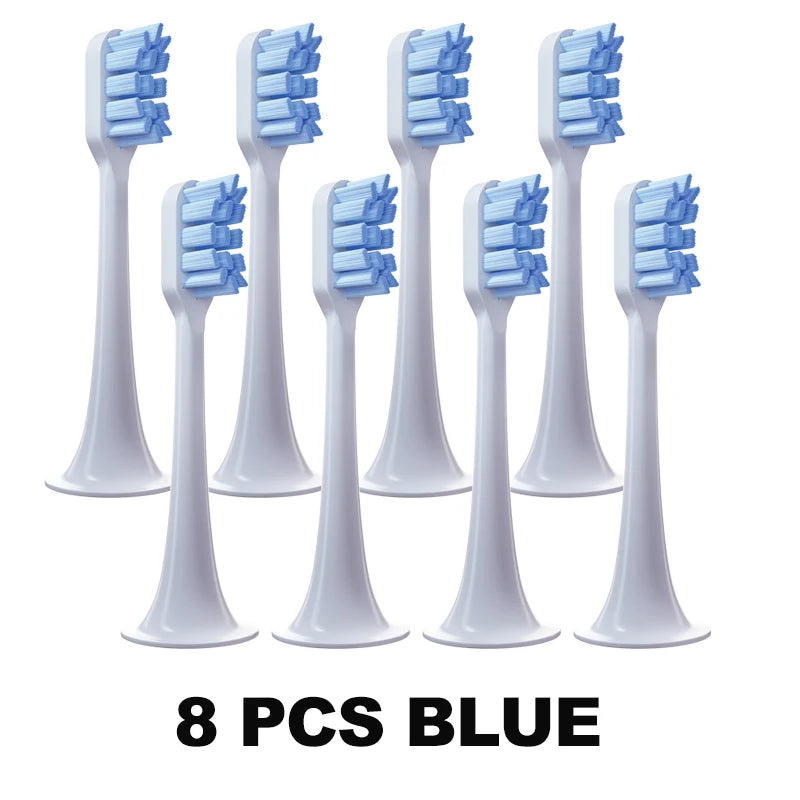 Replacement Toothbrush Heads For Xiaomi T300 T500 Sonic Electric Teeth Brush Mijia T300 Nozzles With Dust Cover Vacuum Packaging