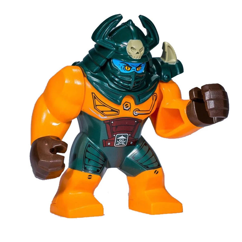 Marvel Action Figure Mini Block Toy, Superhero Hulk Thanos Venom Children's Puzzle Group Building Blocks Toy Handmade Birthday G