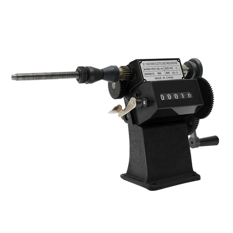 Manual Coil Winder with Counter 0-99999, High Quality Dual Purpose Hand Coil Winding Machine